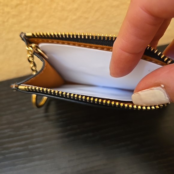 Coach  Mini Skinny ID Case In Signature Canvas With Floral Print - Picture 11 of 13